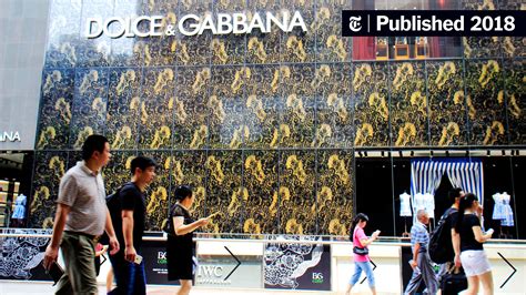 dolce gabbana sales in china|d&g China scandal.